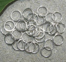 Motringar 10mmx1.2mm ljus silver