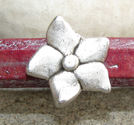Regaliz metall blomma 16mm