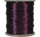 Satintråd 2mm plommonlila 3 meter