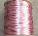 Satintråd 2mm dimrosa 3 meter