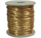 Satintråd 2mm antikguld 3 meter