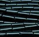 Glastuber / glasrör 6x15mm svarta