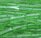 Glastuber / glasrör 6x15mm gröna