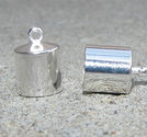 Avslut hylsor släta med innermått 8mm 2st